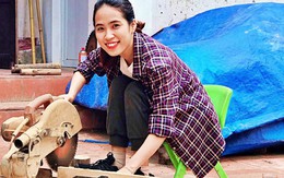 Cô gái mê nghề mộc, tự đóng nội thất, làm đồ chơi tặng trẻ vùng cao
